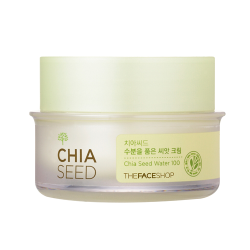 [ The Face Shop] Kem dưỡng ẩm Chia Seed Water 100 Moisture Holding Seed Cream 50ml